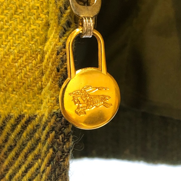 Burberry’s London Plaid 100% Wool Sweater Blazer Jacket Sz 12 - Picture 6 of 6